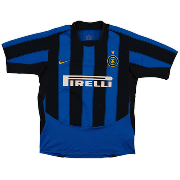 2003-04 Inter Milan Home Shirt - 6/10 - (XL.Boys)
