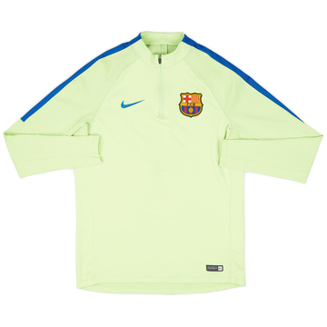 2017-18 Barcelona Nike 1/4 Zip Drill Top - 4/10 - (L)