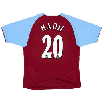 2003-04 Aston Villa Home Shirt Hadji #20 - 8/10 - (L)