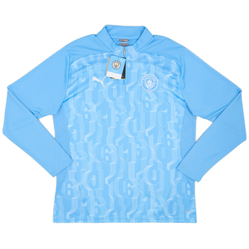 2024-25 Manchester City Puma 1/4 Zip Pre-Match Top-