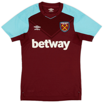 2017-18 West Ham Home Shirt - 6/10 - (S)