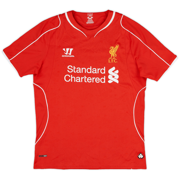 2014-15 Liverpool Home Shirt - 7/10 - (XL.Boys)