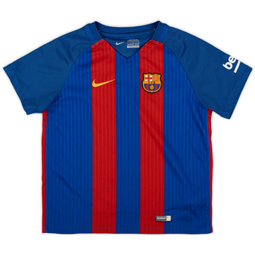 2016-17 Barcelona Home Shirt - 8/10 - (6-7 Years)
