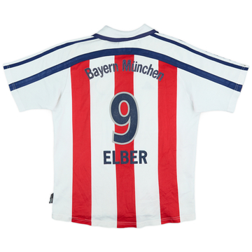 2000-01 Bayern Munich Away Shirt Elber #9 - 5/10 - (XL.Boys)