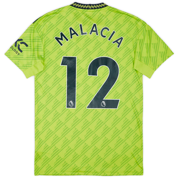 2022-23 Manchester United Third Shirt Malacia #12 - 10/10 - (S)