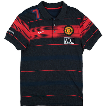 2009-10 Manchester United Nike Polo Shirt - 7/10 - (M)