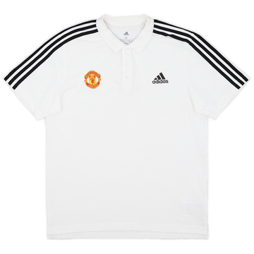 2021-22 Manchester United adidas Polo Shirt - 7/10 - (M)