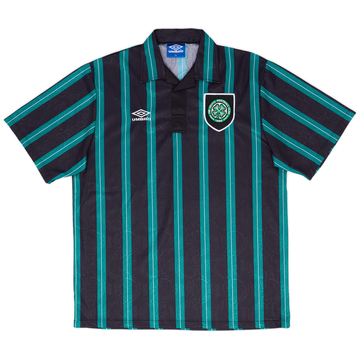 1992-93 Celtic Away Shirt - 9/10 - (XL)