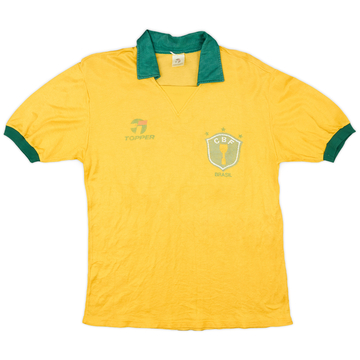 1990 Brazil Home Shirt #23 - 5/10 - (M)