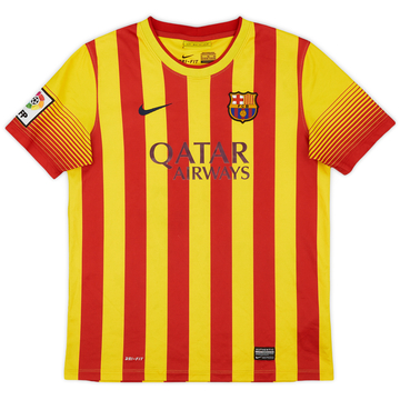 2013-15 Barcelona Away Shirt - 6/10 - (XL.Boys)