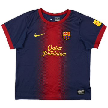 2012-13 Barcelona Home Shirt - 6/10 - (5-6 Years)