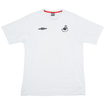 2010-11 Swansea Umbro Cotton Tee - 7/10 - (L)