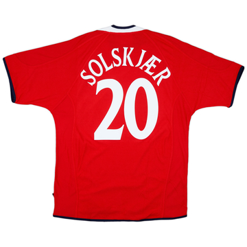 2000-02 Norway Home Shirt Solskjaer #20 (L)