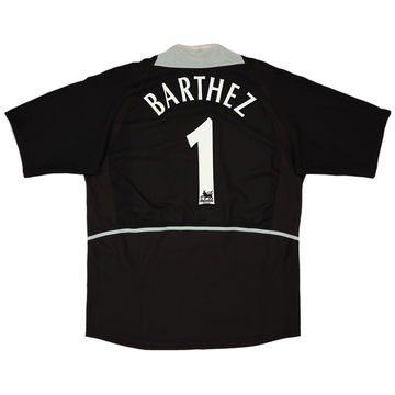 2002-04 Manchester United GK S/S Shirt Barthez #1 - 6/10 - (XXL)