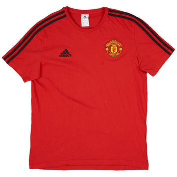 2018-19 Manchester United adidas Cotton Tee - 8/10 - (L)