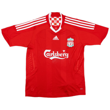 2008-10 Liverpool Home Shirt - 6/10 - (XL.Boys)