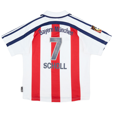 2000-01 Bayern Munich Away Shirt Scholl #7 - 5/10 - (Y)