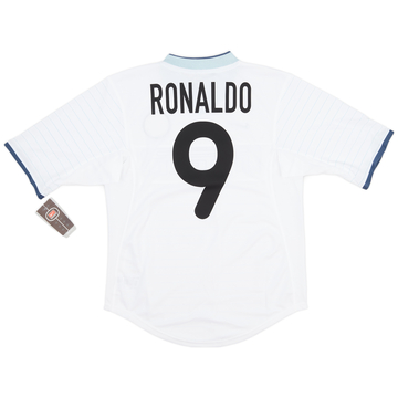 2000-01 Inter Milan Away Shirt Ronaldo #9 (S)