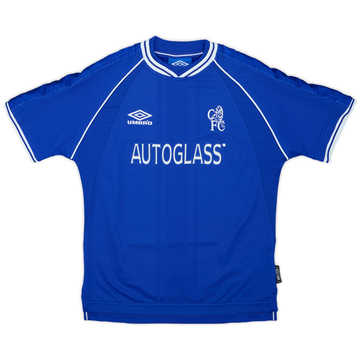 1999-01 Chelsea Home Shirt - 8/10 - (L.Boys)