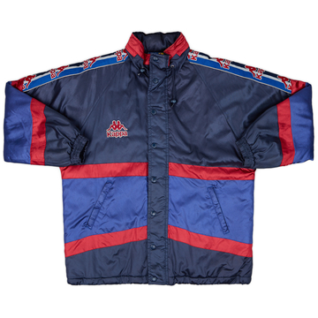 1995-97 Barcelona Kappa Padded Bench Coat - 8/10 - (L)