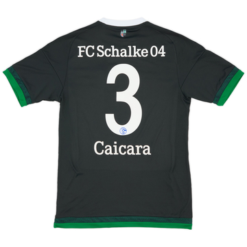 2015-17 Schalke Third Shirt Caicara #3 - 8/10 - (S)