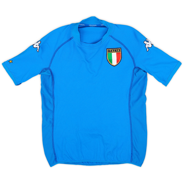 2002 Italy Home Shirt - 9/10 - (L.Boys)