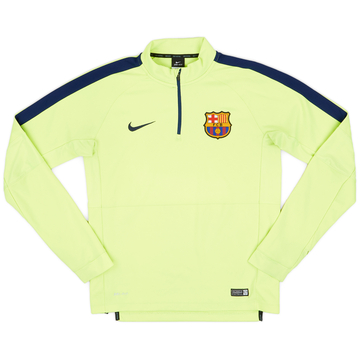 2014-15 Barcelona Nike 1/4 Zip Training Top - 9/10 - (M)
