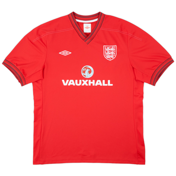 2012-13 England Umbro Training Shirt - 9/10 - (XXL)