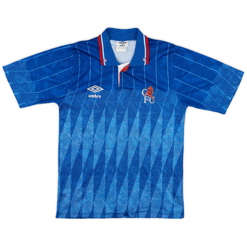 1989-91 Chelsea Home Shirt - 7/10 - (S.Boys)