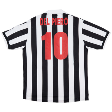1998-99 Juventus Home Shirt Del Piero #10 - 5/10 - (XL)