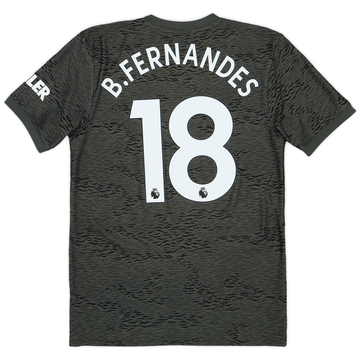 2020-21 Manchester United Away Shirt B.Fernandes #18 - 7/10 - (S)