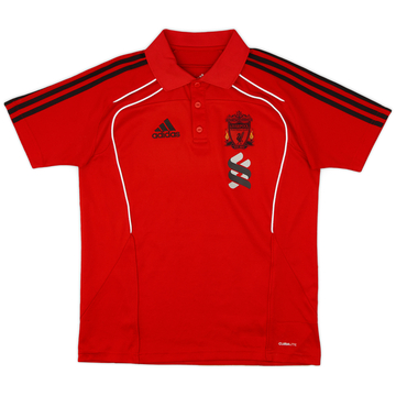 2010-11 Liverpool adidas Polo Shirt - 8/10 - (S)