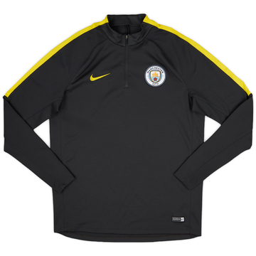 2016-17 Manchester City Nike 1/4 Zip Training Top - 8/10 - (L)