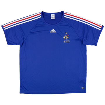 2007-08 France Basic Home Shirt - 8/10 - (XL)