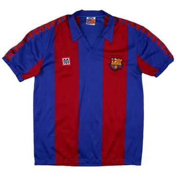 1984-89 Barcelona Home Shirt - 9/10 - (S)
