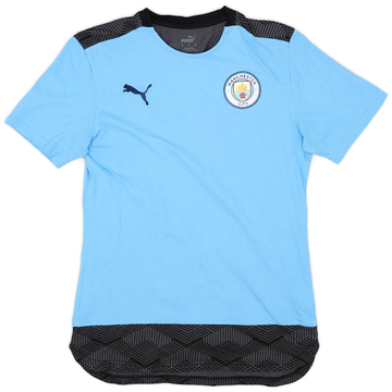 2019-20 Manchester City Puma Cotton Tee - 9/10 - (M)