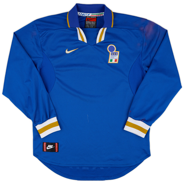 1996-97 Italy Home L/S Shirt - 7/10 - (L)