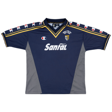 2001-02 Parma 'Signed' Finale TIM Cup Away Shirt - 8/10 - (XL)