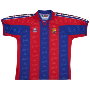 1995-97 Barcelona Home Shirt - 6/10 - (XL)
