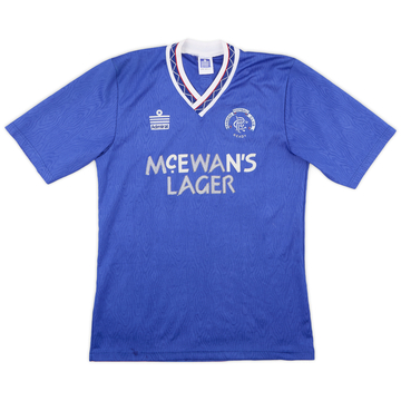 1990-92 Rangers Home Shirt - 5/10 - (S)