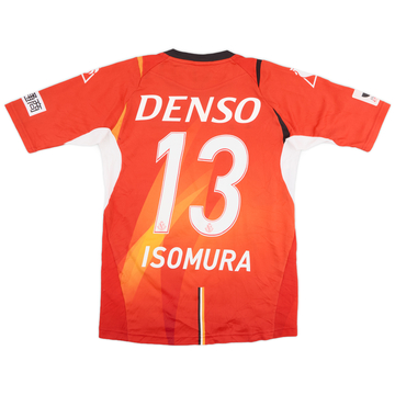 2013-14 Nagoya Grampus Eight Home Shirt Isomura #13 - 8/10 - (S)