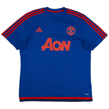 2015-16 Manchester United adidas Training Shirt - 8/10 - (XL)