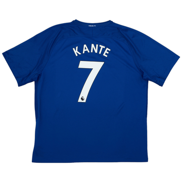 2017-18 Chelsea Home Shirt Kante #7 - 8/10 - (XXL)