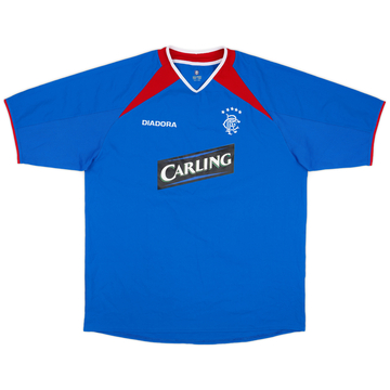 2003-05 Rangers Home Shirt - 8/10 - (XL)