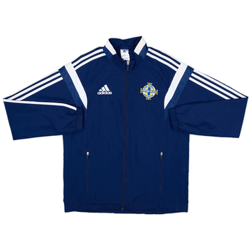 2014-15 Northern Ireland adidas Track Jacket - 8/10 - (S)