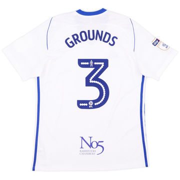 2017-18 Birmingham Match Issue Away Shirt Grounds #3