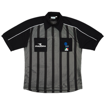 1990s Italy FIGC Diadora Referee Shirt - 7/10 - (L)