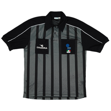 1999-00 Italy FIGC Diadora Referee Shirt - 7/10 - (XL)