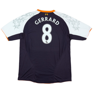 2012-13 Liverpool Third Shirt Gerrard #8 - 6/10 - (3XL)