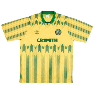 1989-91 Celtic Away Shirt - 7/10 - (L)